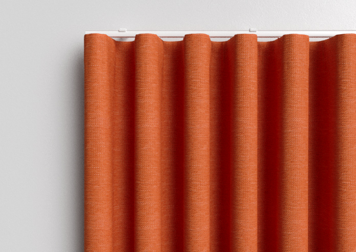 Carron, Tangerine - Made to Measure Curtains - Image 13